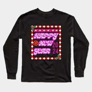 Happy New Year T-Shirt Funny Long Sleeve T-Shirt